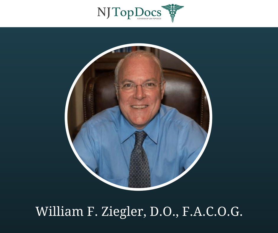 Dr. William F. Ziegler Named NJ Top Doc Once Again