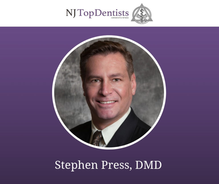 Dr. Stephen Press Approved for 2nd Consecutive Year by NJ Top Dentists