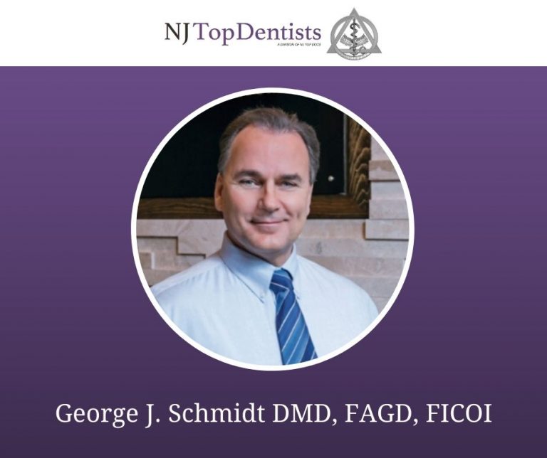 Dr. George J. Schmidt Named NJ Top Dentist For 2020