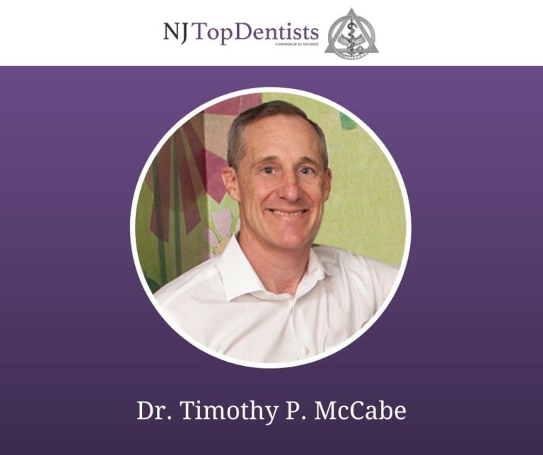 Pediatric Dentist, Dr. Timothy P. McCabe Named NJ Top Dentist
