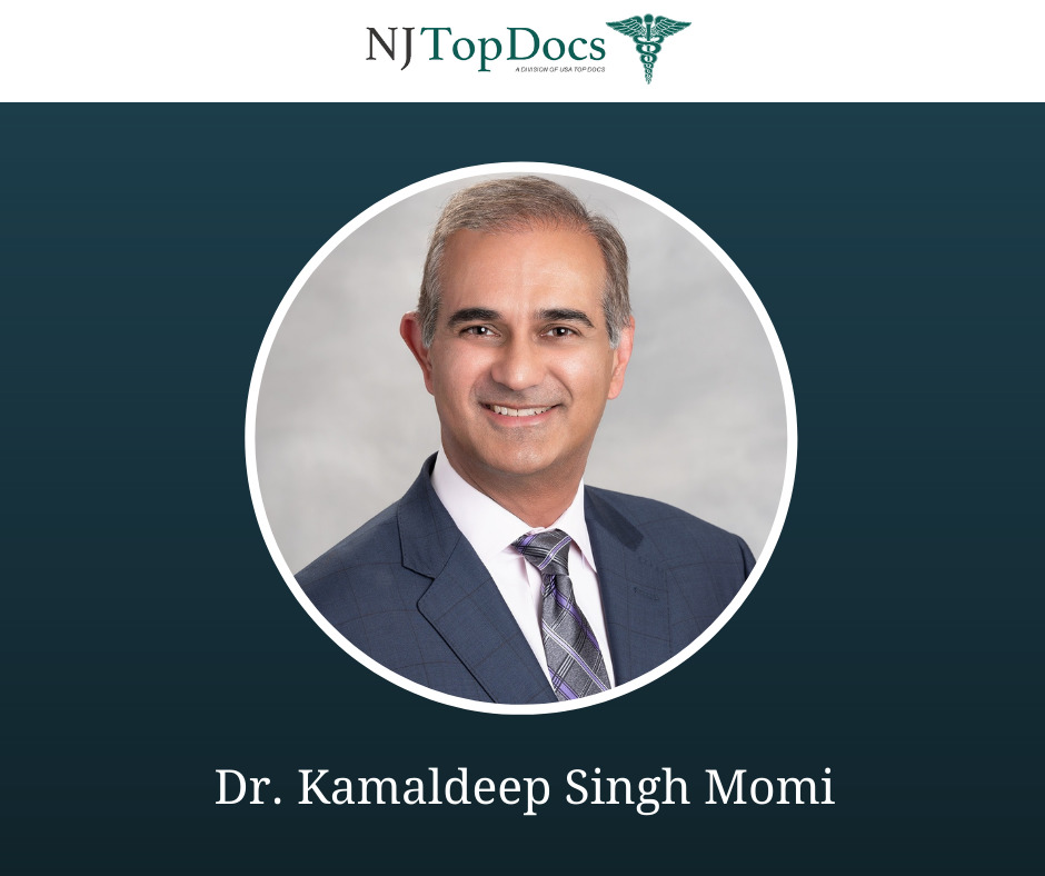 Orthopedic Surgeon, Dr. Kamaldeep Singh Momi Named NJ Top Doc