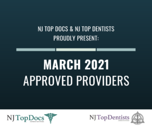 NJ Top Docs Proudly Presents March 2021 Approved Providers