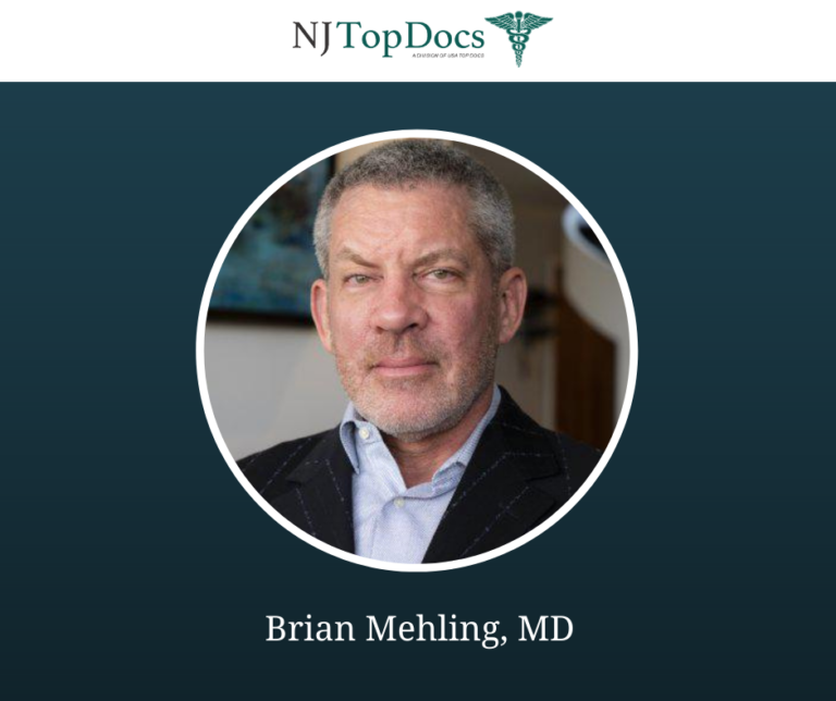 Brian Mehling, MD of Mehling Orthopedics Named NJ Top Doc For 2022