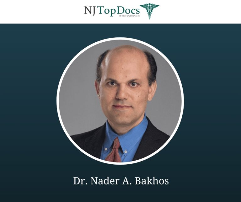 BoardCertified Orthopaedic Surgeon, Nader A. Bakhos, MD Awarded As 2023 NJ Top Doc
